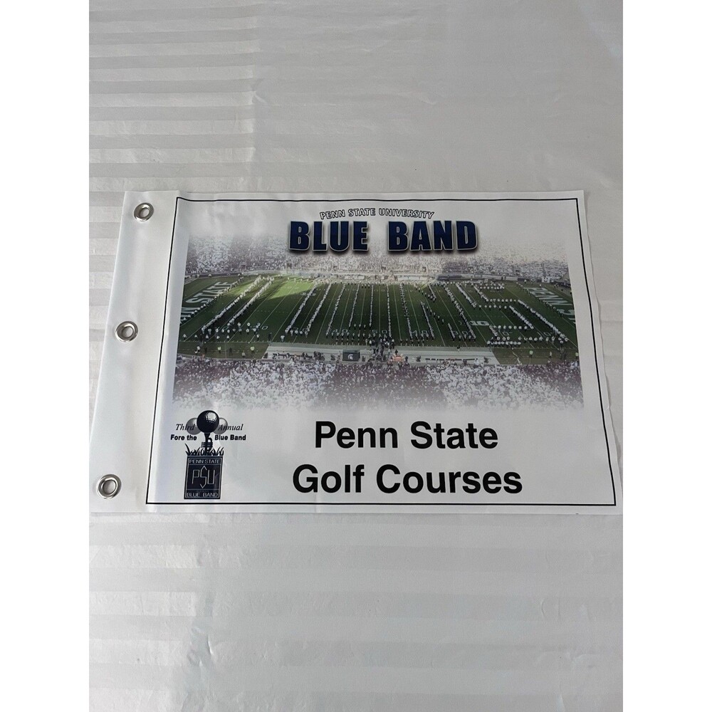 Penn State Blue Band Fore The Blue Band Golf Tournament Pin Flag Memorabilia